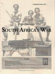 Boîte du jeu : Panzer Grenadier : South Africa's War