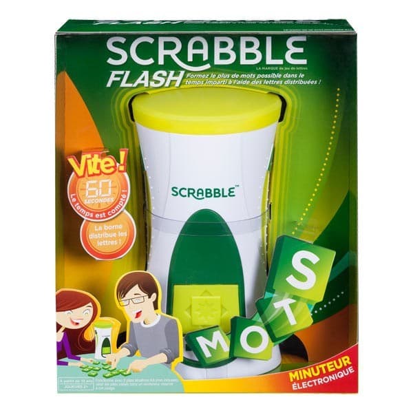 Boîte du jeu : Scrabble Flash