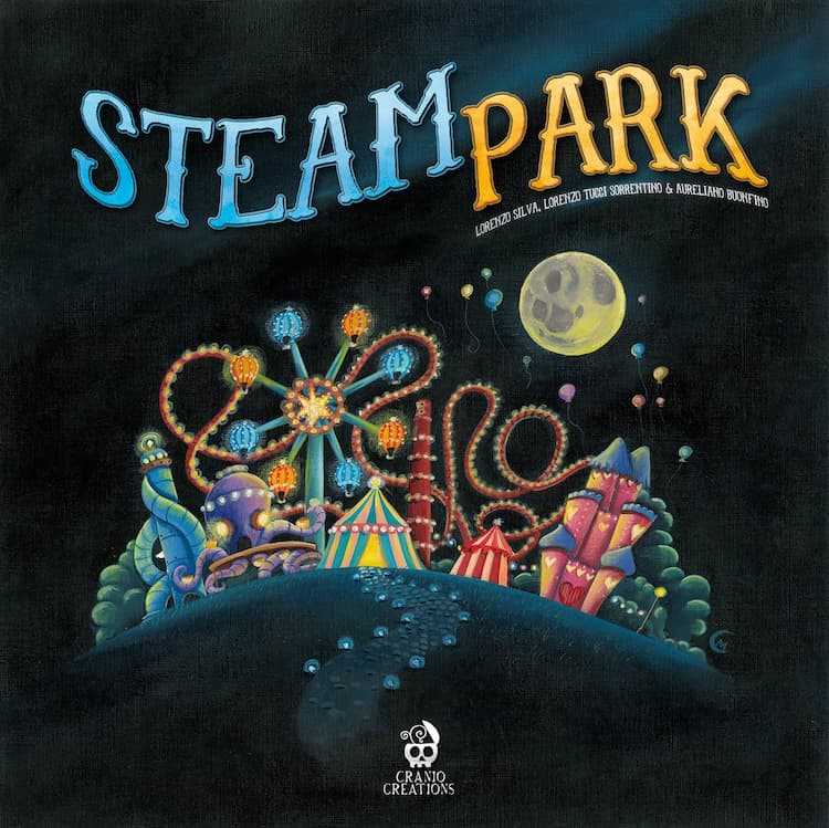 Boîte du jeu : Steam Park
