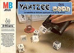 Boîte du jeu : Yahtzee des mots