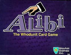 Boîte du jeu : Alibi