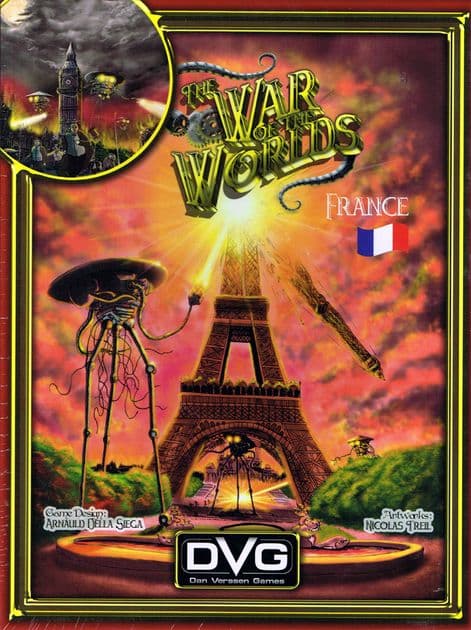 Boîte du jeu : The War of the Worlds : France