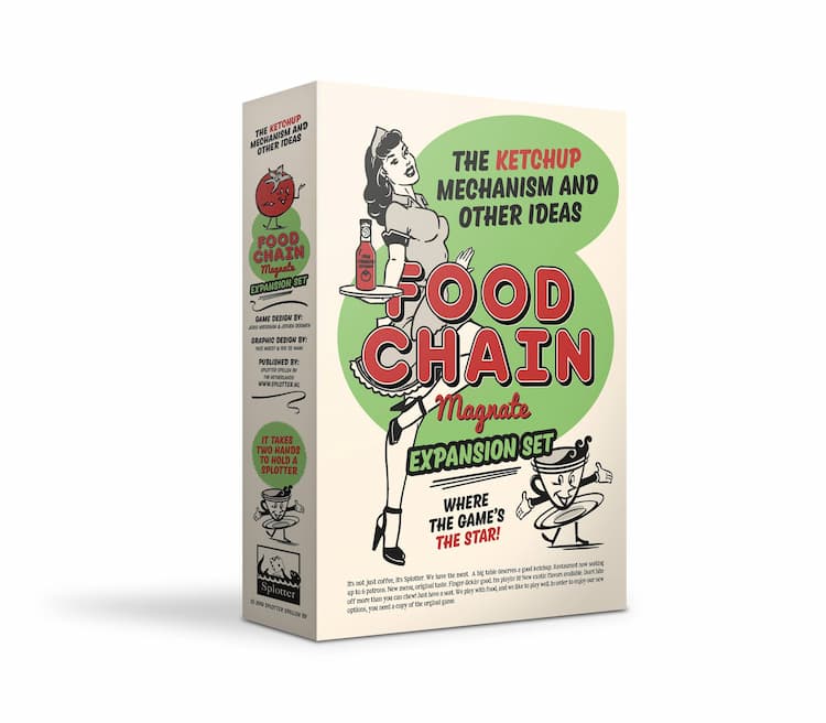 Boîte du jeu : Food Chain Magnate: The Ketchup Mechanism & Other Ideas