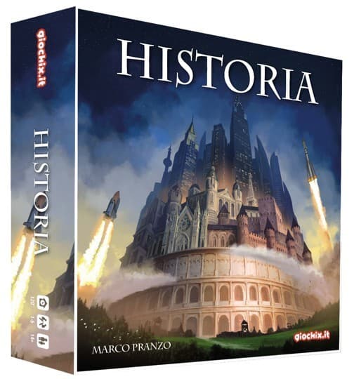Boîte du jeu : Historia