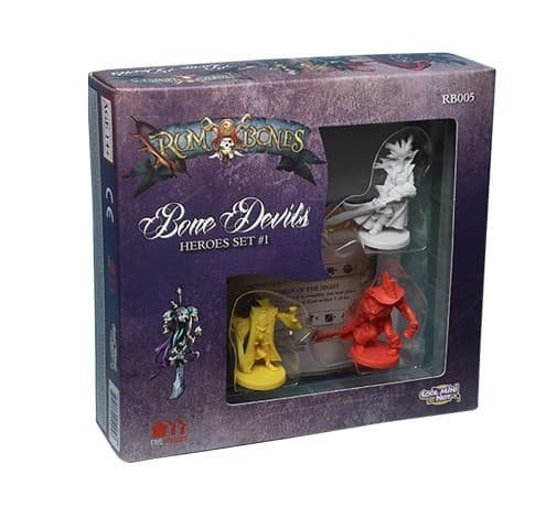 Boîte du jeu : Rum And Bones : Bone Devils Heroes Set 1
