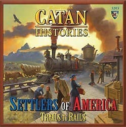Boîte du jeu : Catan Histories : Settlers of America - Trails to Rails