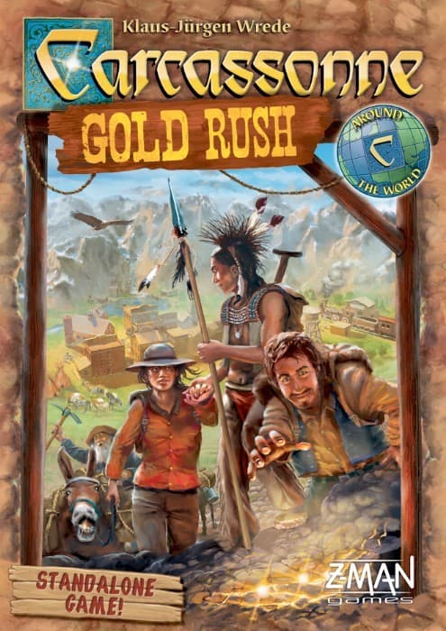 Boîte du jeu : Carcassonne : Gold Rush