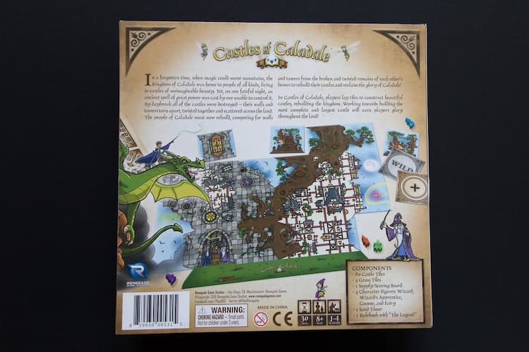 Boîte du jeu : Castle of Caladale