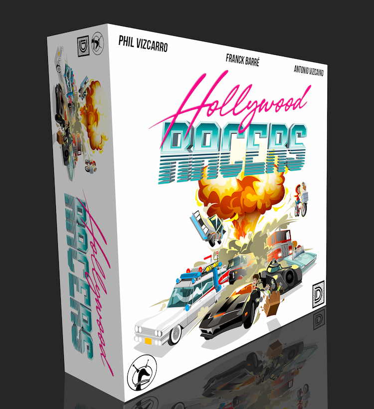 Boîte du jeu : Hollywood Racers