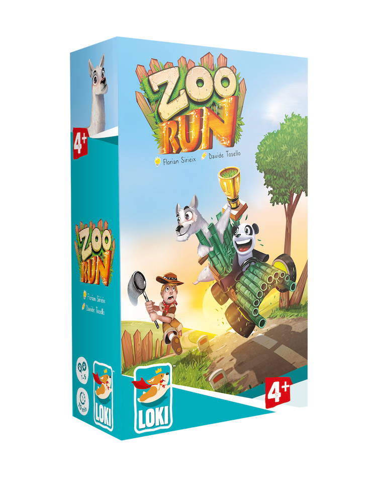 Boîte du jeu : Zoo Run