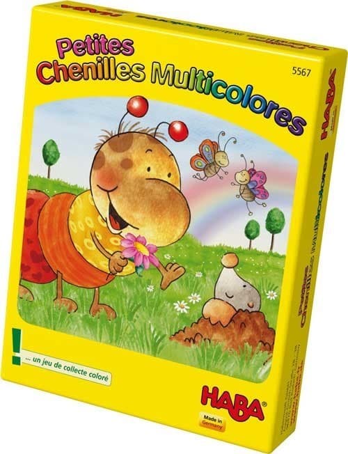 Boîte du jeu : Petites chenilles multicolores