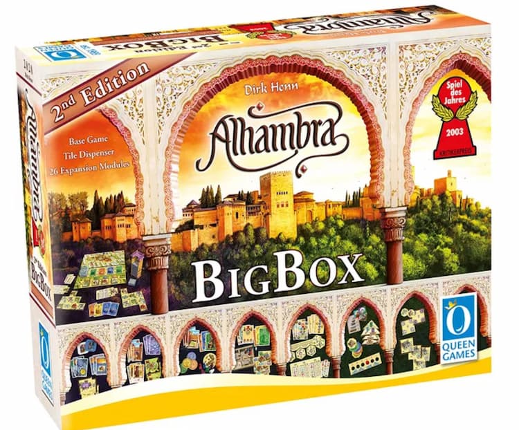 Boîte du jeu : Alhambra - Big Box 2ème édition