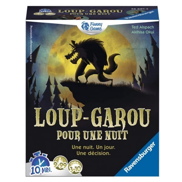 Boîte du jeu : Loup-Garou Pour Une Nuit