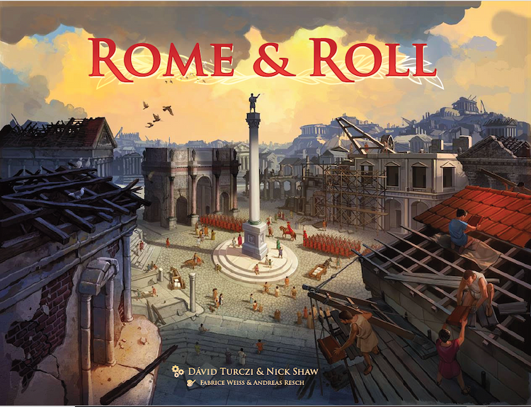 Boîte du jeu : Rome & Roll