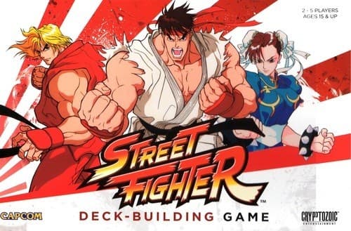 Boîte du jeu : Capcom Street Fighter Deckbuilding Game