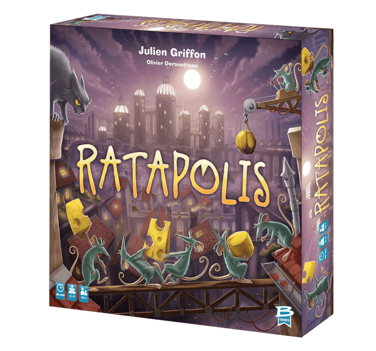 Boîte du jeu : Ratapolis