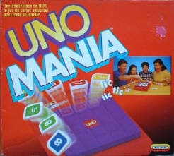 Boîte du jeu : Uno Mania