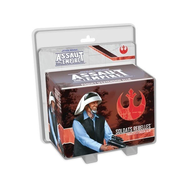 Boîte du jeu : Star Wars : Assaut sur l'Empire : Soldats Rebelles