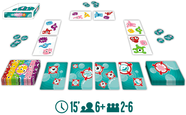 Boîte du jeu : QWARKS WANTED