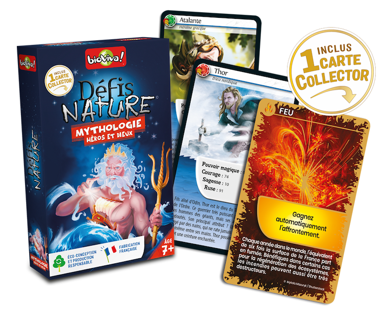 Boîte du jeu : Défis Nature - Mythologie, Héros et Dieux