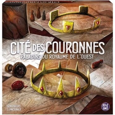 Boîte du jeu : Paladins du Royaume de l'Ouest - Cité des Couronnes