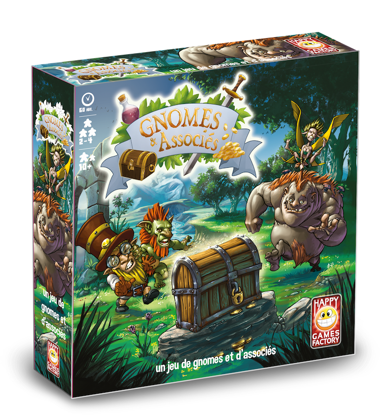 Boîte du jeu : Gnomes et Associés
