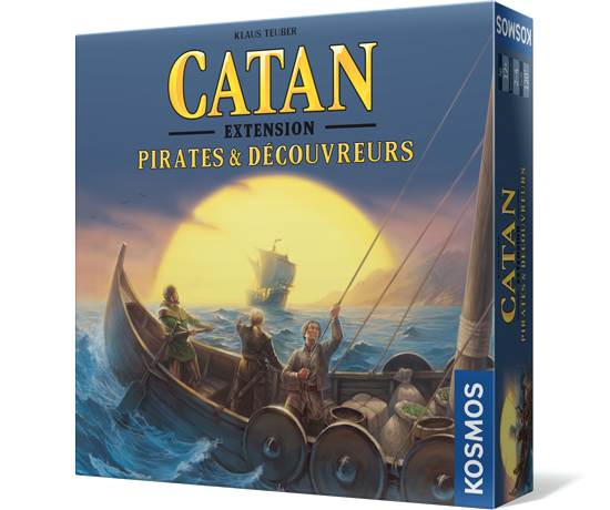 Boîte du jeu : Catan : Pirates & Découvreurs
