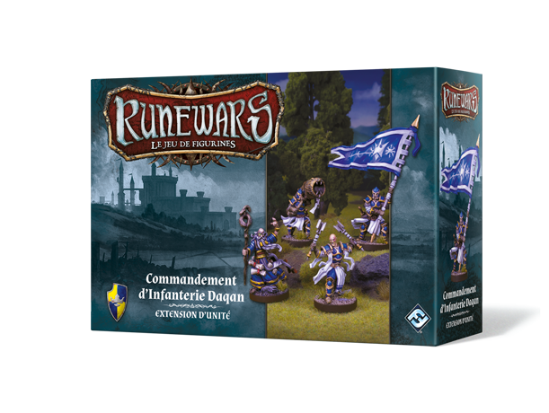 Boîte du jeu : Runewars - Commandement d’Infanterie Daqan