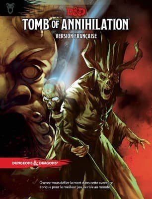 Boîte du jeu : Dungeons & Dragons 5e -  Tomb of Annihilation - VF