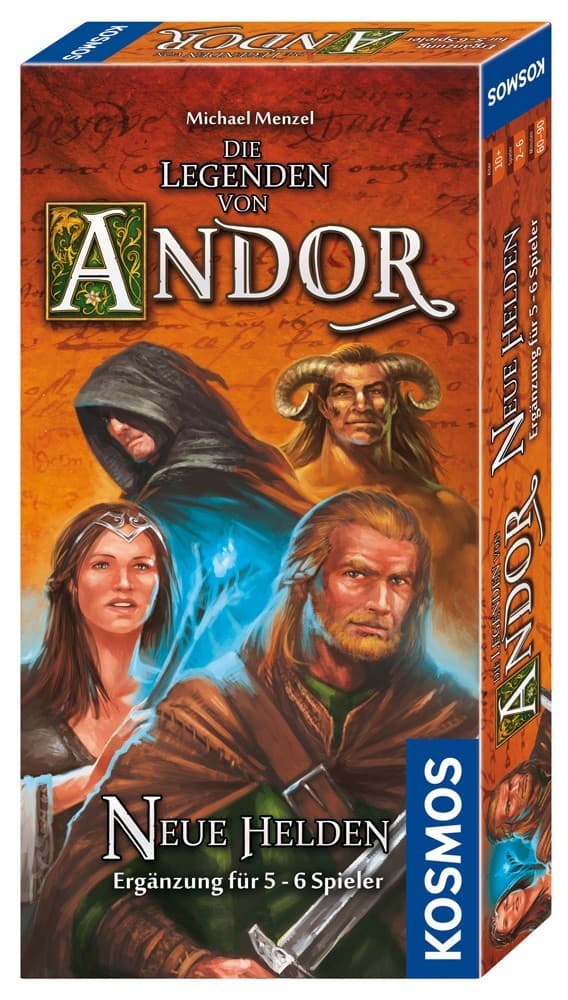 Boîte du jeu : Die Legenden von Andor - Neue Helden