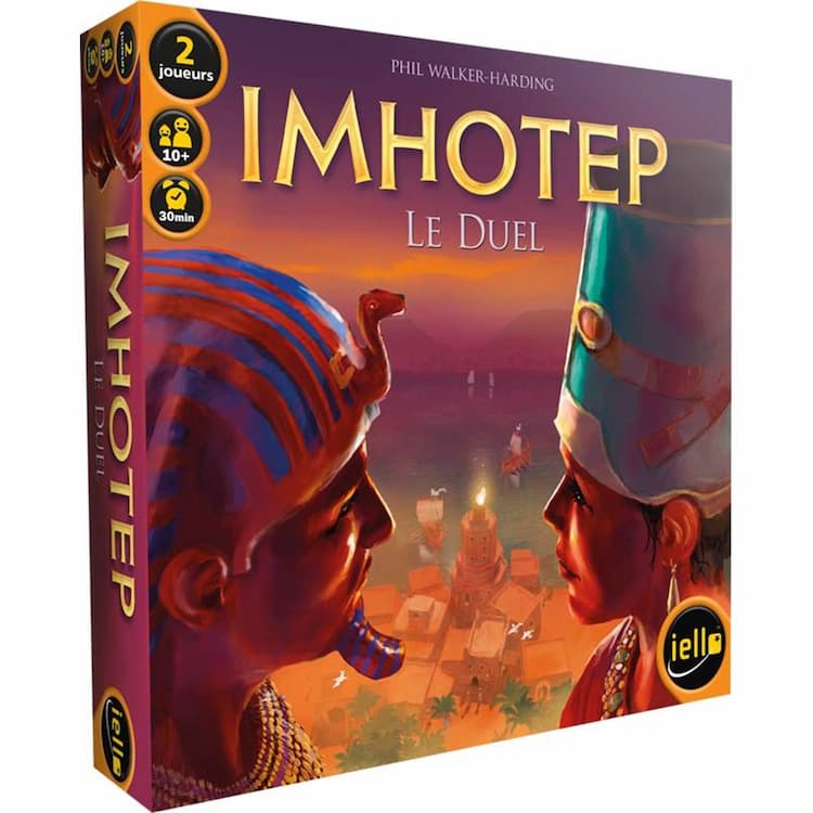Boîte du jeu : Imhotep - Le Duel