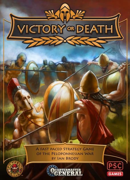 Boîte du jeu : Quartermaster General: Victory or Death – The Peloponnesian War