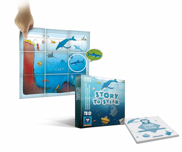 Boîte du jeu : STORY TO STICK - La Mer