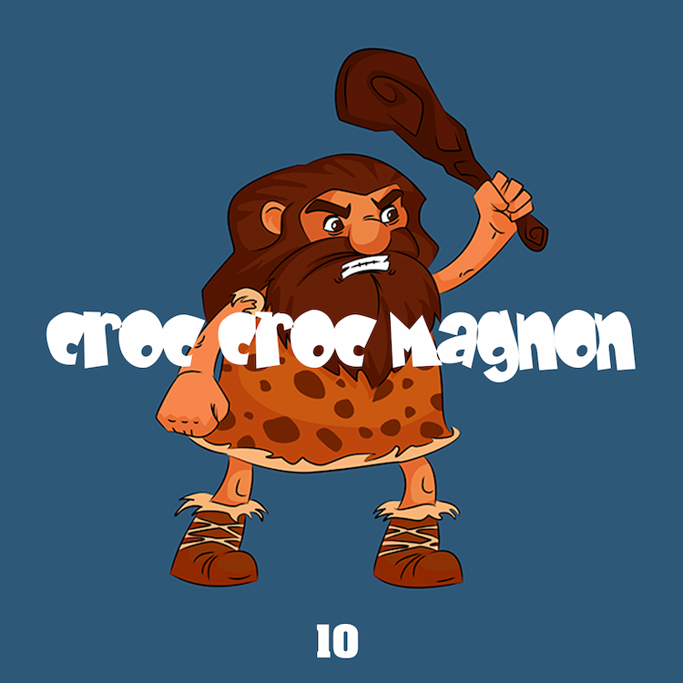 Boîte du jeu : Croc Croc Magnon