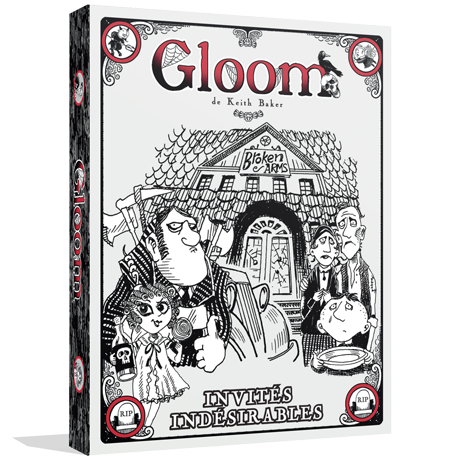 Boîte du jeu : Gloom - extension : Invités Indésirables