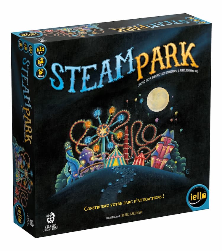 Boîte du jeu : Steam Park