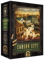 Boîte du jeu : Carson City