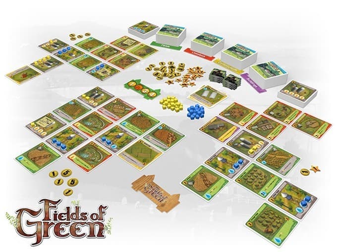 Boîte du jeu : Fields of Green