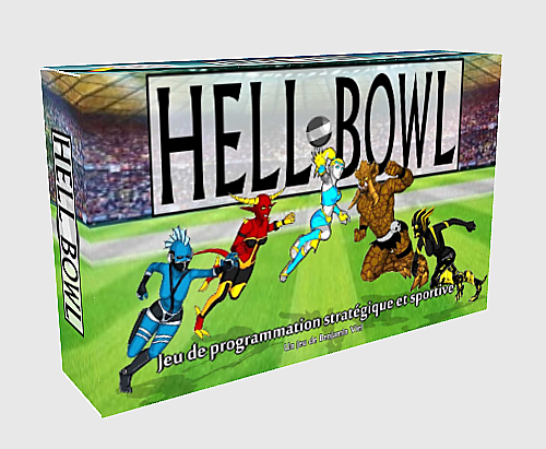 Boîte du jeu : Hell Bowl