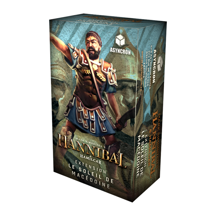 Boîte du jeu : Hannibal & Hamilcar  - Le soleil de Macédoine