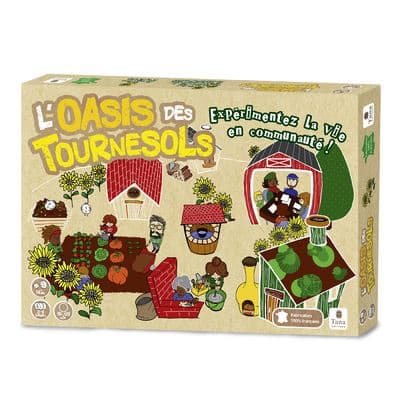 Boîte du jeu : L'Oasis des Tournesols