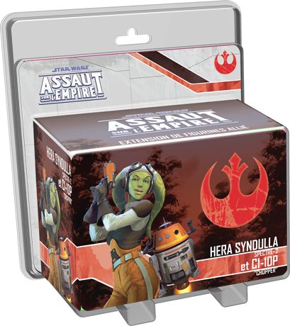 Boîte du jeu : Star Wars - Assaut sur l'Empire : Hera Syndulla et C1-10P