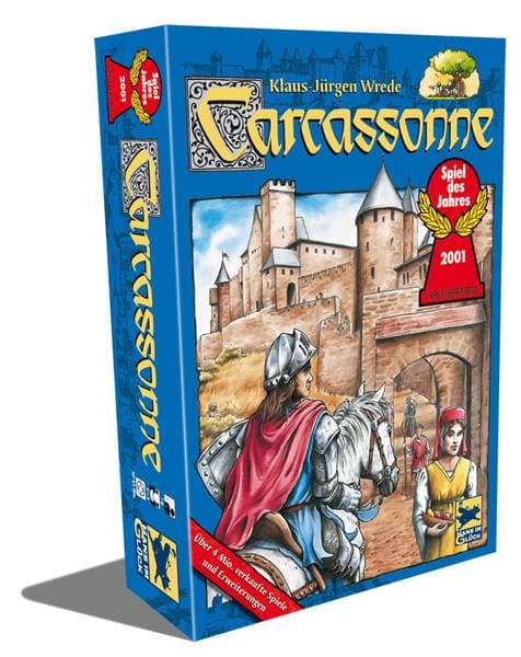 Boîte du jeu : Carcassonne