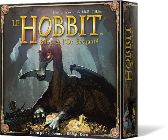 Boîte du jeu : Le Hobbit – Bilbo et l’Or Enchanté