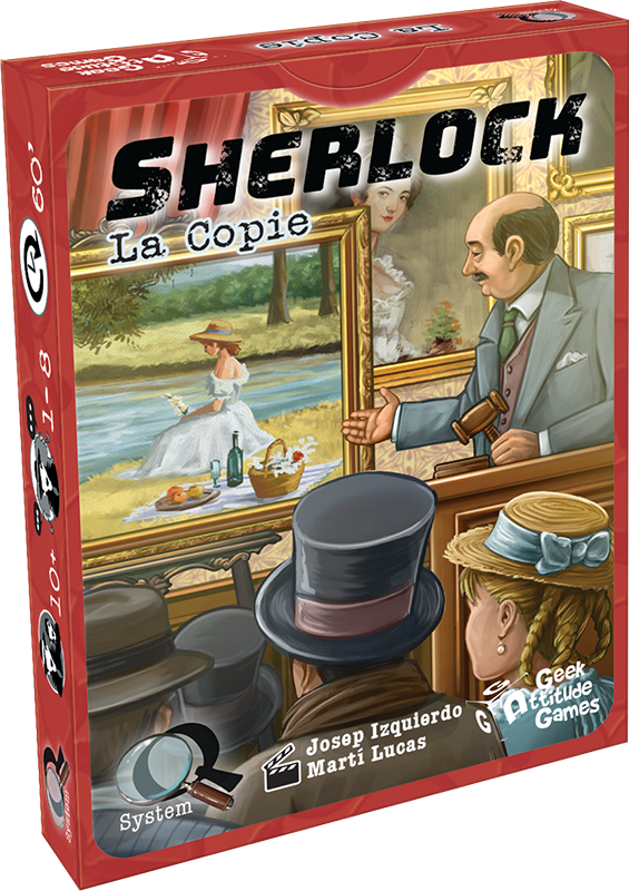 Boîte du jeu : Q-Sherlock : La Copie