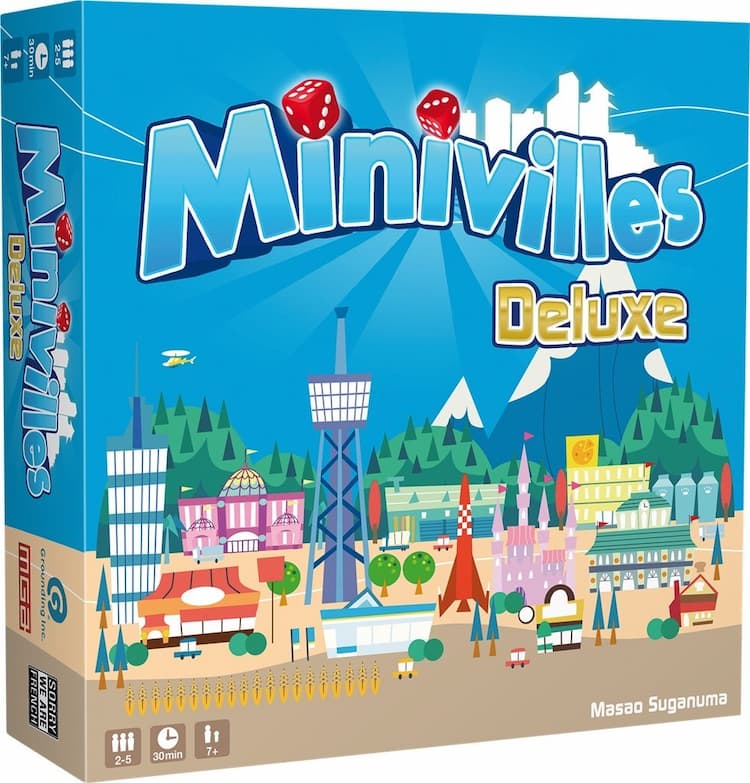 Boîte du jeu : Minivilles Deluxe