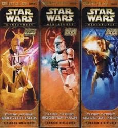 Boîte du jeu : Star Wars Miniatures : Clone Strike - Booster