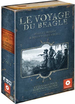Boîte du jeu : Robinson Crusoé - Aventures sur l'Île Maudite - Extension "Le Voyage du Beagle"