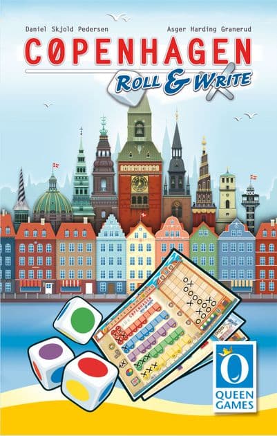 Boîte du jeu : Copenhagen Roll & Write