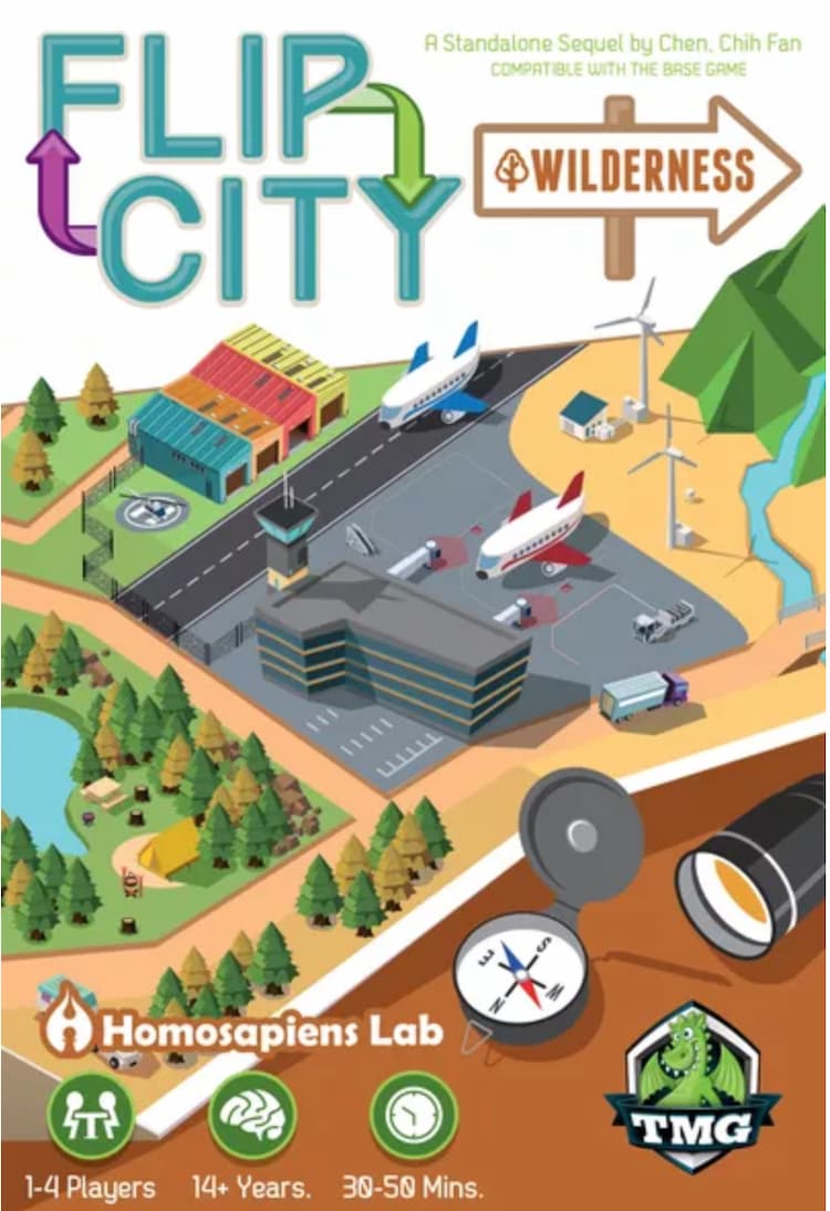 Boîte du jeu : Flip City : Wilderness